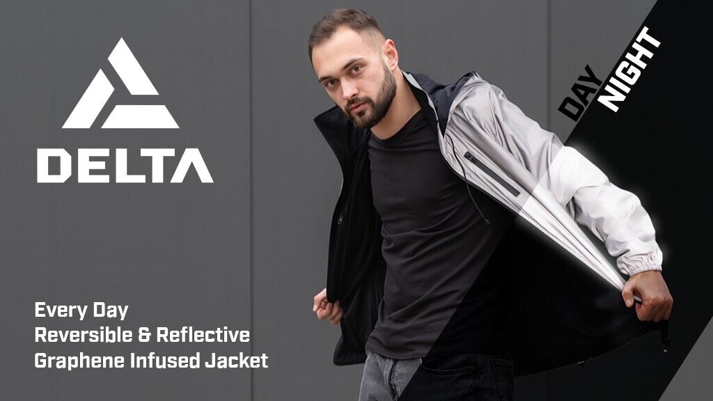 Delta 2-in-1 Reflective Reversible Graphene Jacket