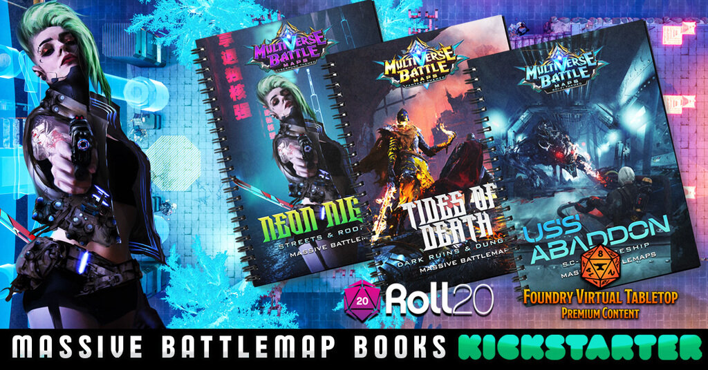 Multiverse Battle Map Books: Season 1