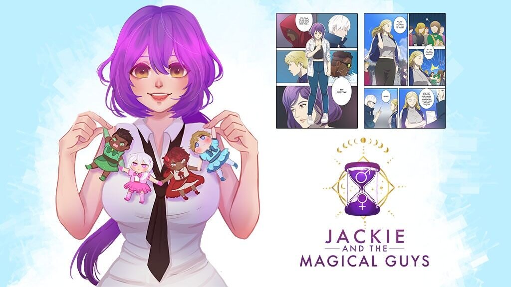 Jackie and the Magical Guys - Vol. 1 Graphic Novel