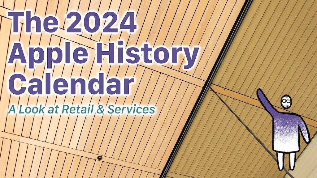 2024 Apple History Calendar