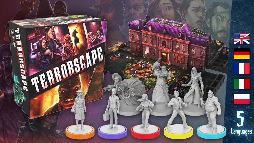 Terrorscape - The immersive horror boardgame for 2-4 players