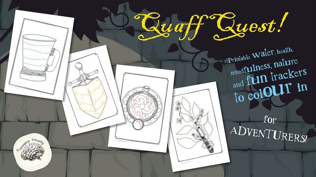 Quaff Quest! Habit and quest trackers for adventurers