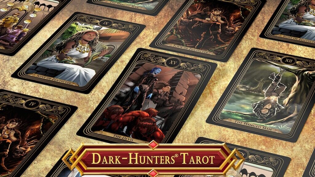 Tarot deck based on #1 Dark-Hunters fantasy book series