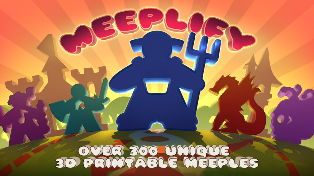 Meeplify - 3D Printable Meeples for Board Games and TTRPGs