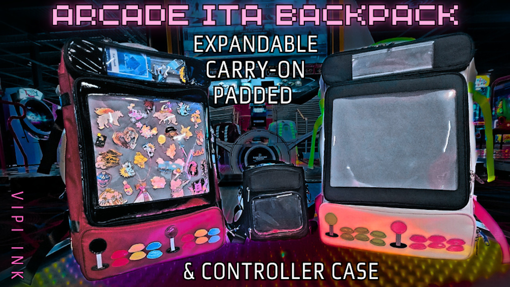 Arcade Ita Travel Backpack & Controller Case